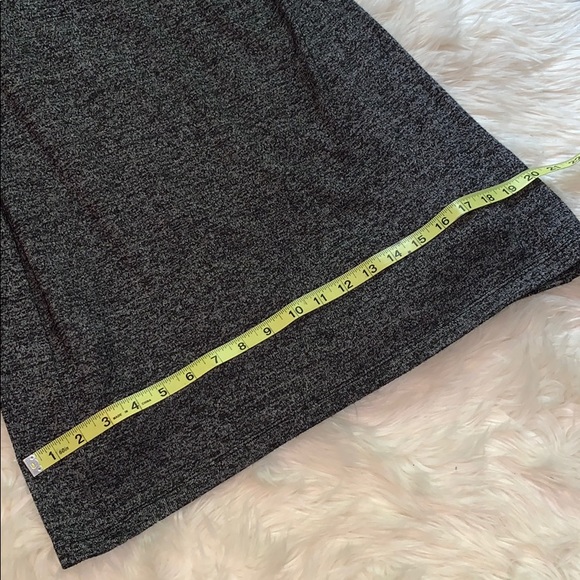 Loft Medium Petite Gray Fitted Dress - Picture 5 of 7